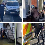 A series of raids were carried out across the Cleveland Police force area to tackle child exploitation
