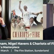 Lord David Puttnam and Nigel Havers are to appear in Sunderland for a special screening of Chariots of Fire