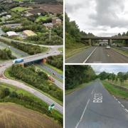 The Darlington A1(M) junction roundabout, A19/A182 junction and Dalton Park signals, and B6278 in Barnard Castle will be closed in April Credit: DURHAM COUNTY COUNCIL, GOOGLE