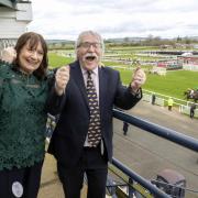 Elaine and Derek Thompson, who turned their love of racing into a full-time hobby after their 1995 win, celebrated at Ludlow Racecourse earlier this week with a race named after them