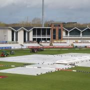 Durham and Hampshire had to settle for a draw after a wash-out