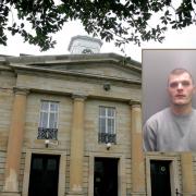 Reece Niles was jailed for 16 months at Durham Crown Court for his violent reaction to a row with his father, for whom he was the main carer.
