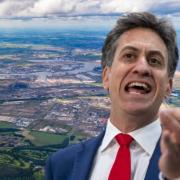 Shadow energy secretary Ed Miliband is making the announcement regarding the Tees Valley today