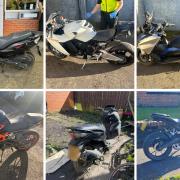 Motorcycles seized in police blitz