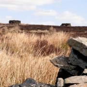 Shooting butts on Keighley Moor