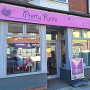 Pretty Knits Wool Shop on West Auckland Road in Darlington