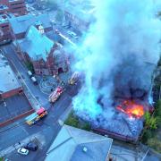LIVE: Multiple fire engines battling huge blaze