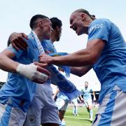Manchester City head into the final week of the Premier League season on the brink of retaining their title