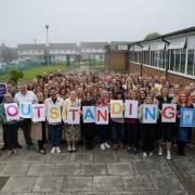 The Children’s Services team celebrate their Ofsted ‘Outstanding’ rating Credit: HARTLEPOOL BOROUGH COUNCIL