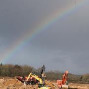 Work continues on the Hitachi Rail Europe site