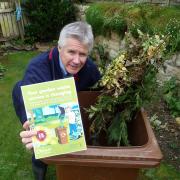 John Brown, recycling officer for Ryedale District Council, with one of the leaflets being sent out to residents this week.