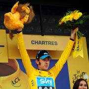 NO REPEAT: Sir Bradley Wiggins, pictured during his 2012 Tour de France triumph, will not be involved in this year's race