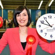 Bridget Phillipson after becoming the first MP returned in this year's General Election