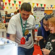 IT’S FUN: FabLab enthralling young inventors at the Maker Faire event at the Newcastle Life Science Centre, Newcastle in April