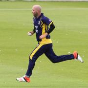 Chris Rushworth of Durham in bowling action during the Royal London One Day Cup fixture between Durham and Yorkshire at the Emirates Durham ICG on Sunday 2nd August 2015 (Photo - Rob Smith - Media Image)


 (33906187)