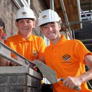 OPPORTUNITY: Nathan Tonks, left, with James Dodsworth	Picture: KEITH TAYLOR