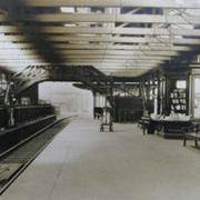 Inside North Road Railway Station in 1963
