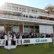 Yorkshire captain Andrew Gale leads his team onto the field before lifting the County Championship trophy following day four of the LV= County Championship Division One match at Lord's Cricket Ground, London. PRESS ASSOCIATION Photo. Picture date: