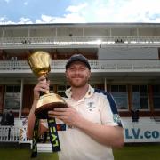 LANDMARK: Yorkshire captain Andrew Gale yesterday surpassed 1,000 Championship runs