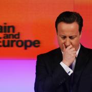Prime Minister David Cameron makes a speech on Europe, in central London. Picture: Stefan Rousseau/PA Wire
