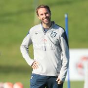 Big chance: Gareth Southgate is set for his England bow