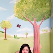 Lindsey Coxon went from decorating her son's bedroom to starting a murals business