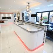 Wow factor: The kitchen of Leesa Dowell, of Sunderland. Picture: TOM BANKS