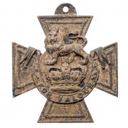 NEW DISCOVERY: The Victoria Cross, inscribed on the rear 