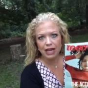 Blogger Activist Mommy who posted a video of her burning copies of Teen Vogue