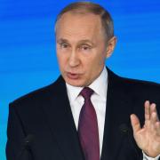 POPULAR: Russian President Vladimir Putin is hugely popular in his home country Picture: AP / Alexander Zemlianichenko
