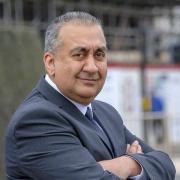 Retired police officer Zaheer Ahmed, who claims he missed out on promotion at North Yorkshire Police because of discrimination. Mr Ahmed is pictured outside Teesside Magistrates Court where his employment tribunal is being held. Picture: North News