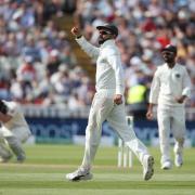 India captain Virat Kohli celebrates after his direct throw to run out England captain Joe Root on day one of the Specsavers First Test match at Edgbaston, Birmingham. PRESS ASSOCIATION Photo. Picture date: Wednesday August 1, 2018. See PA story CRICKET