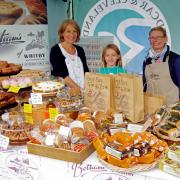 DELIGHTS: Bothams of Whitby displaying their uppercrust wares at a food festival