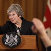 Prime Minister Theresa May holds a press conference at 10 Downing Street, London, to discuss her Brexit plans. Picture: Matt Dunham/PA Wire