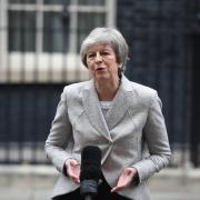 Prime Minister Theresa May makes a statement about Brexit outside 10 Downing Street, London. PRESS ASSOCIATION Photo. Picture date: Thursday November 22, 2018. See PA story POLITICS Brexit. Photo credit should read: David Mirzoeff/PA Wire.