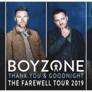 Boyzone is playing its Thank you and Goodnight tour