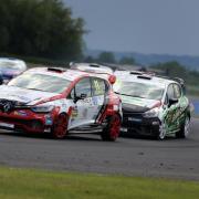 Max Coates battles to victory at Croft Circuit (Picture: Chris Booth)