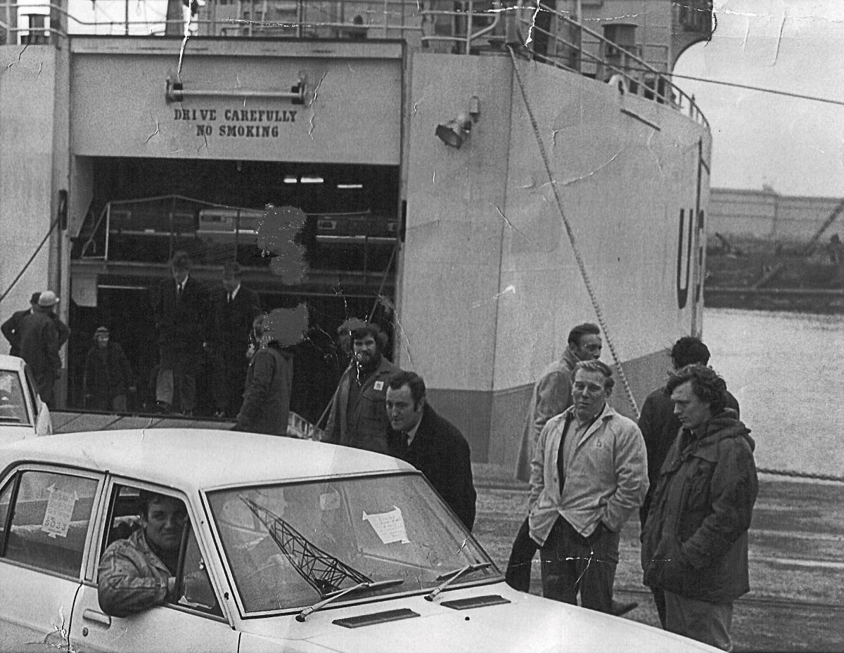 1960s: First Datsun arrives at Tees Dock