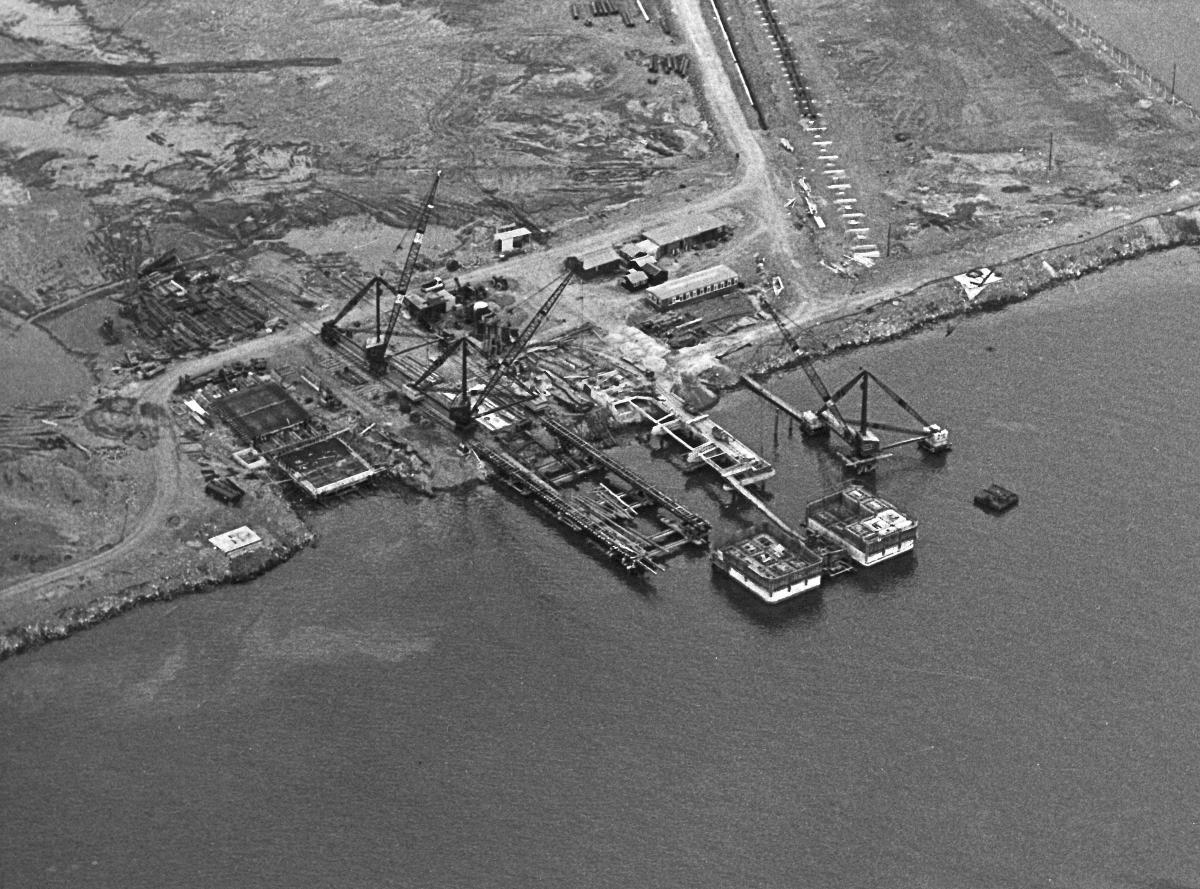 August, 1966: Redcar Ore Terminal