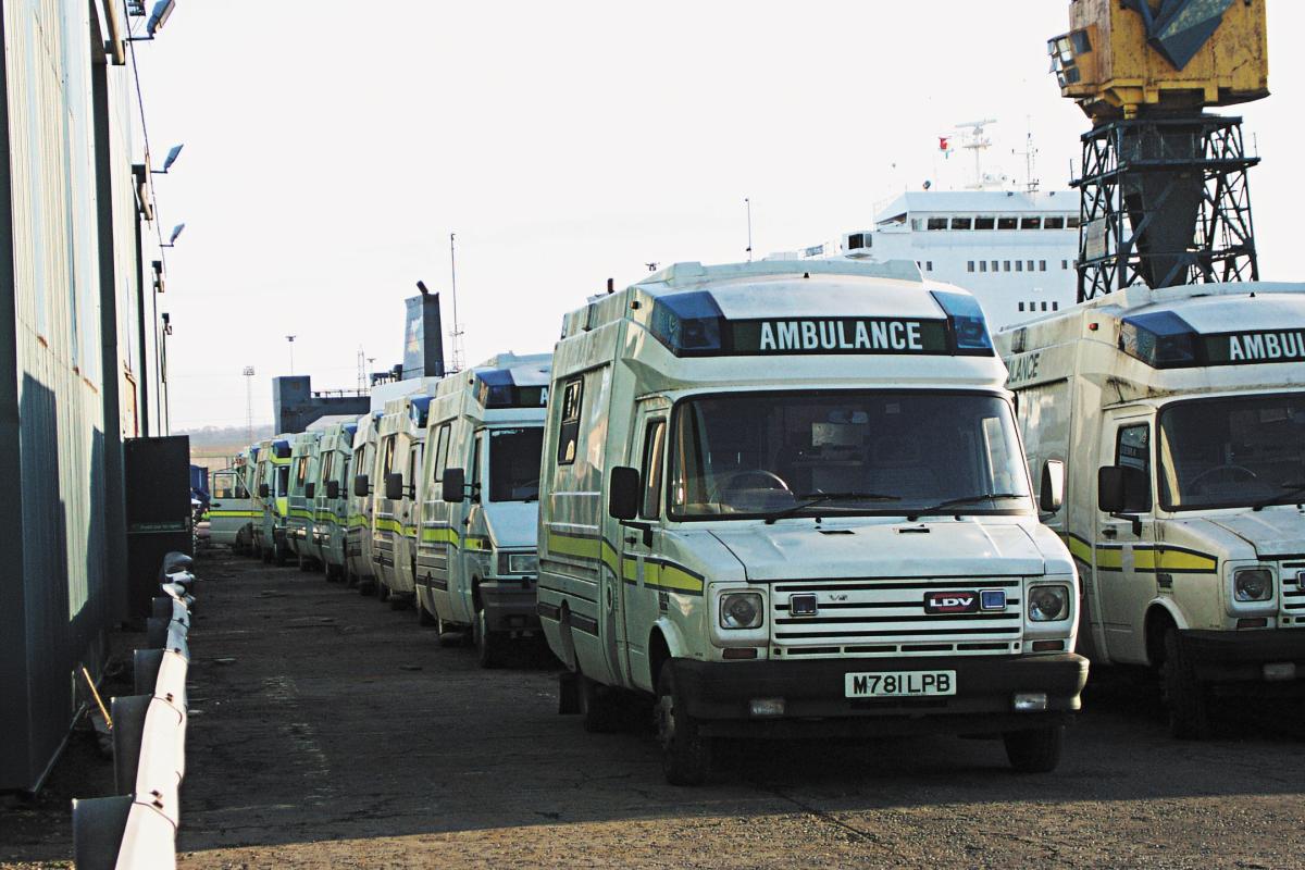 1980s: Export of second-hand ambulances