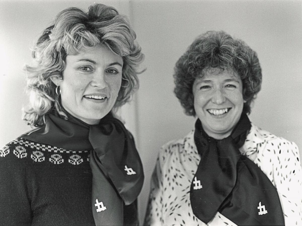 1980s: Diane Slade and Pat Dunthorpe