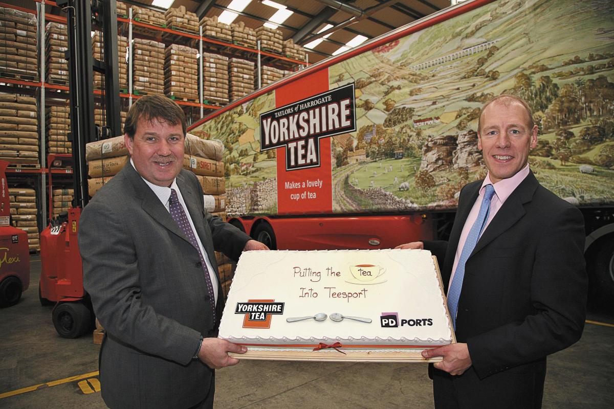 2010: Teesport secures a 10-year contract to handle all the imports for tea and coffee merchants, Taylors of Harrogate