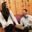 The Northern Echo: Charlotte Riley and Tom Hardy relax at the hospice