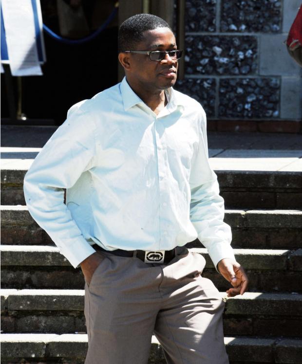 The Northern Echo: DENIES CHARGES: Casmir Ekwuhga PICTURE: Mike Gunnill