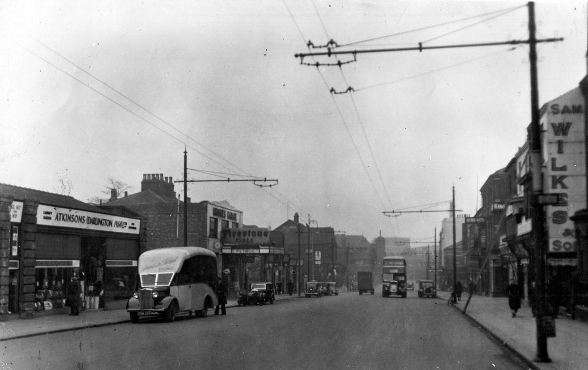 It was a misty day in Northgate, Darlington, when the Echo photographer took this picture. The Angel of the Nativity can just be seen in the distance on top of Westbrook Buildings and what is the curious-shaped lorry on the left?