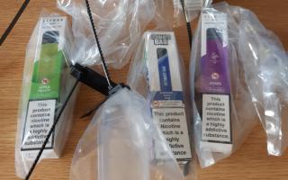 Stock image of illegal vapes, like the ones pictured which have been seized in Hartlepool worth £5.5k. Picture: NQ ARCHIVE/