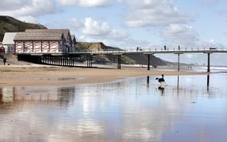 A council is planning to carry out improvement works on Saltburn's promenade and its surrounding areas to boost growth in the borough Credit: RCBC