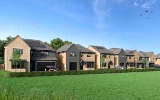 Images of how a 288-house estate in County Durham will look once it's built have been revealed as part of a campaign by the housebuilder behind the project