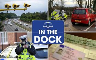Nine drivers from Darlington, County Durham and Teesside have ben fined in court this week for speeding and unlicensed vehicles