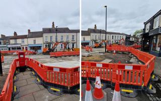 Norton high street, Stockton road closure extended due to works Credit: MICHAEL ROBINSON